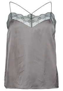 Superdry Top Cami Bluza damska, Charcoal Grey, 32 - Bluzy damskie - miniaturka - grafika 1