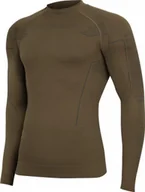 Bluzy sportowe męskie - Brubeck LS14860 Bluza męska Ranger Thermo khaki XL - miniaturka - grafika 1