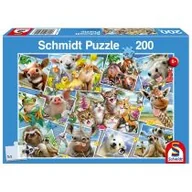 Puzzle - Schmidt Spiele Spiele, puzzle Zwierzątka robią selfie - miniaturka - grafika 1