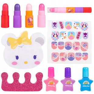 Zestaw do Makijażu Paznokci Kosmetyki Cienie Lakiery Hello Kitty dla Dzieci - Zabawki kreatywne Zestaw do Makijażu Paznokci Kosmetyki Cienie Lakiery Hello Kitty dla Dzieci - Zabawki kreatywne - miniaturka - grafika 1