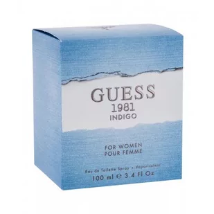 GUESS Guess 1981 Indigo woda toaletowa 100 ml dla kobiet - Wody i perfumy damskie - miniaturka - grafika 2