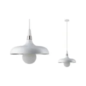 Lampy sufitowe - Lampa wisząca Neordic JUNA E27 342mm E27 - biały mat/szampański - miniaturka - grafika 1