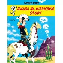 praca zbiorowa Uwaga na Niebieskie Stopy Lucky Luke tom 10 - Komiksy dla dorosłych - miniaturka - grafika 2