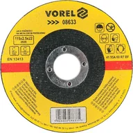 Tarcze do pił - Vorel Tarcza do cięcia metalu 115x2,5x22 08633 - miniaturka - grafika 1