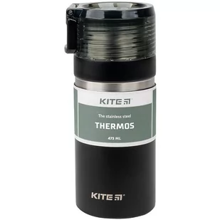 Termos Kite 473 ml, czarny - Termosy - miniaturka - grafika 1
