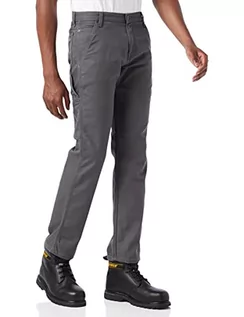 Spodnie męskie - Dickies - Spodnie męskie, spodnie Duck Carpenter, Szary (Stone Wash Grey), 38W x 32L - grafika 1