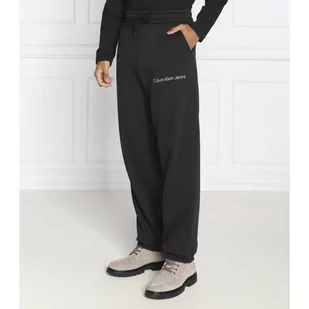 CALVIN KLEIN JEANS Spodnie | Regular Fit - Dresy męskie - miniaturka - grafika 1
