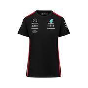 Koszulki i topy damskie - Koszulka t-shirt damska Team Black Mercedes AMG F1 2023 - miniaturka - grafika 1