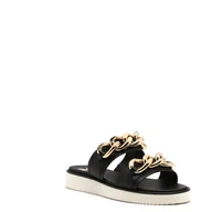 Klapki i japonki damskie - Michael Kors Skórzane klapki SCARLETT - miniaturka - grafika 1