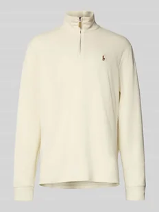 Sweter z dzianiny ze stójką - Swetry męskie - miniaturka - grafika 1