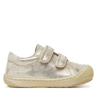 Buty dla dziewczynek - Sneakersy Naturino Cocoon Low Vl 2018343-05-0Q06 M Złoty - miniaturka - grafika 1