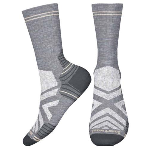 Smartwool Damskie skarpety Hike Zero Cushion Crew, jasnoszare, S