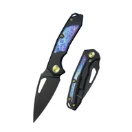 Noże - Nóż składany Kubey KB Knives Coeus Black Titanium/Timascus, Black DLC CPM S35VN (KB286B) - miniaturka - grafika 1