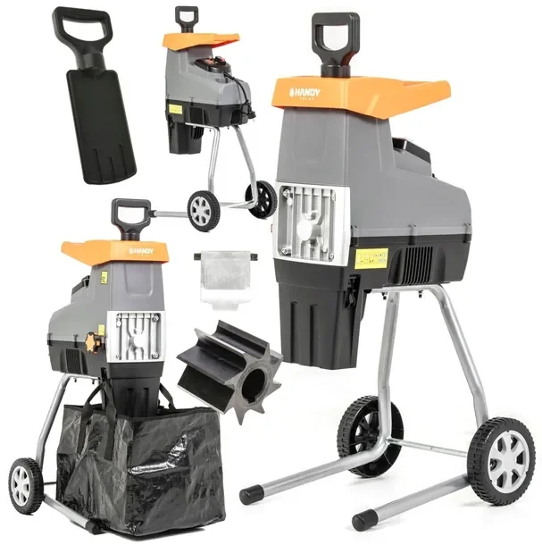 Rozdrabniacz Elektryczny Do Gałęzi Frezowy Rębak 2800w 44mm Max + Worek