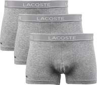 Majtki męskie - Lacoste Lacoste 3-Pack Boxer Briefs 5H3389-CCA szary S - miniaturka - grafika 1