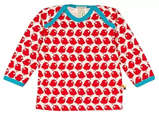 Bluzy dla dziewczynek - Loud + Proud Unisex - bluza dziecięca 205, czerwony (Tomato), 86-92 - grafika 1
