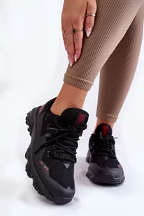 Damskie Sneakersy Memory Foam System Big Star KK274211 Czarne-39 - Sneakersy damskie - miniaturka - grafika 1