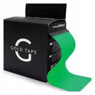 Akcesoria do rehabilitacji - Tejpy Taśmy Kinesiotaping Plastry Gold Tape 5Cmx5M Zielone - miniaturka - grafika 1