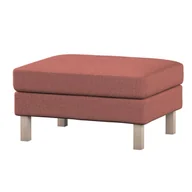 Pokrowce na meble - Dekoria pl pl Pokrowiec na podnóżek Karlstad brązowo-koniakowy szenil 61 x 79 x 44 cm City 622-704-84 - miniaturka - grafika 1