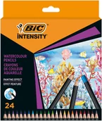 Kredki, ołówki, pastele i pisaki - BIC, Bic Intensity Premium, kredki ołówkowe, 24 kolory - miniaturka - grafika 1