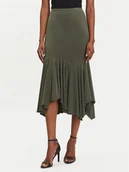 Spódnice - Guess Spódnica midi W5YD85 KCTB2 Zielony Regular Fit - miniaturka - grafika 1