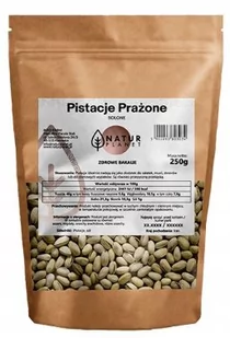 NaturPlanet Pistacje solone prażone 250 g - Zdrowa żywność - miniaturka - grafika 1
