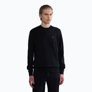 Sweter męski Napapijri Decatur 5 black 041 - Swetry męskie - miniaturka - grafika 1