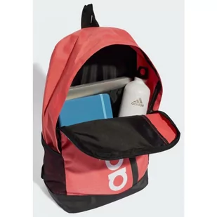 Plecak adidas Linear Backpack (kolor czerwony) - Plecaki - miniaturka - grafika 2