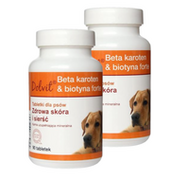 Dolvit Beta karoten & biotyna forte 2x90 tabletek