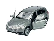 Samochody i pojazdy dla dzieci - Welly Bmw X5 F15 Srebrny 1:34 Samochód Nowy Metalowy Model - miniaturka - grafika 1