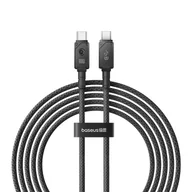 Kable komputerowe i do monitorów - Baseus Unbreakable kabel USB USB 2.0 2 m USB C Czarny - miniaturka - grafika 1