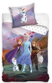 Pościel dla dzieci - Pościel 140x200 Frozen Kraina Lodu Anna Elsa - miniaturka - grafika 1