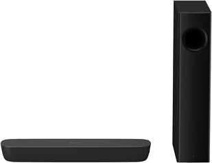 Panasonic SC-htb254egk 2.1 Sound Bar (120 W RMS, wejście HDMI z ARC, szerokokątny obiektyw, Bluetooth, DTS Digital Surround) czarna SC-HTB254EGK - Soundbary - miniaturka - grafika 1