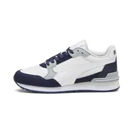 Buty dla dziewczynek - PUMA Dziecięce buty sportowe St Runner V4 Nl Jr unisex, Feather Gray PUMA White PUMA Navy Cool Mid Gray, 35.5 EU - miniaturka - grafika 1