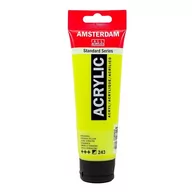 Przybory szkolne - Talens Amsterdam, farba akrylowa, 120 ml, Zielonkawo-żółty - miniaturka - grafika 1