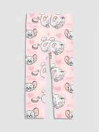Legginsy - Coccodrillo Legginsy WC3122101LIG Różowy Slim Fit - miniaturka - grafika 1