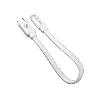 Dudao krótki kabel USB Typ C - Lightning 65 W 28 cm Power Delivery biały (L6XE white) - Kable USB - miniaturka - grafika 6