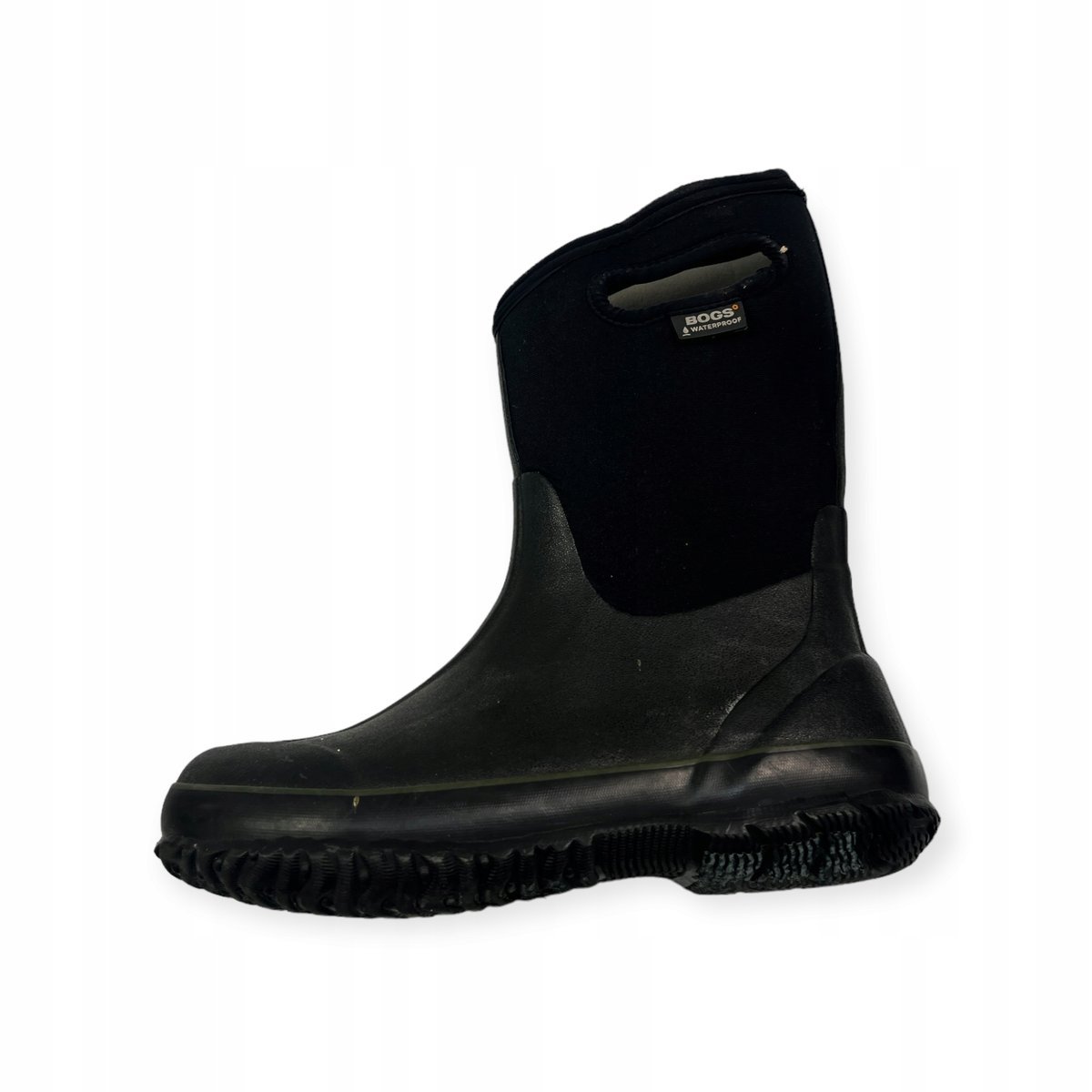 Czarne eleganckie kalosze damskie Bogs 39