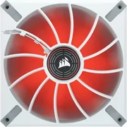 Wentylatory komputerowe - Corsair ML140 LED Elite 140mm (biało-czerwony) - miniaturka - grafika 1
