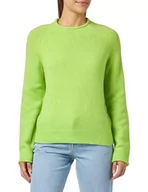 Swetry damskie - BOSS C_fesperana sweter damski z dzianiny, Bright Yellow735, XL - miniaturka - grafika 1