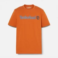 Koszulki męskie - TIMBERLAND T-SHIRT LINEAR LOGO SHORT SLEEVE TEE - Timberland - miniaturka - grafika 1