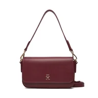 Torebki damskie - Torebka Tommy Hilfiger Th Icon Conv AW0AW17677 Bordowy - miniaturka - grafika 1