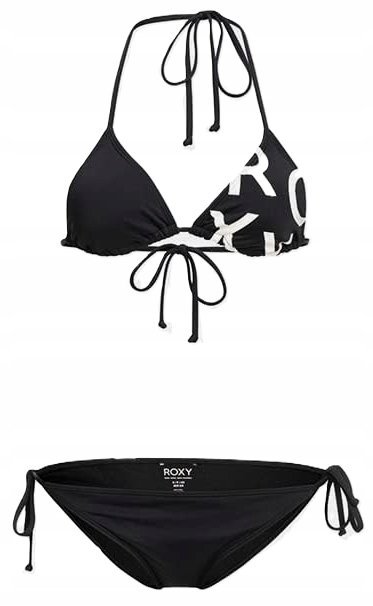 strój kąpielowy dwuczęściowy bikini Roxy Classics Tie Side czarny r. M