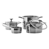 Zestawy garnków i patelni - Zestaw garnków MONETA Accordo (6 elementów)  - miniaturka - grafika 1