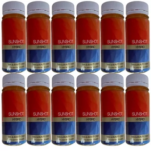Tan Beauty, Sunshot Hybrid, Drinki Do Opalania, 12szt. - Balsamy i kremy do opalania - miniaturka - grafika 1