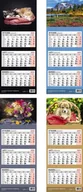 Kalendarze - Kalendarz 2025, trójdzielny - miniaturka - grafika 1