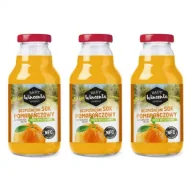 Soki i napoje niegazowane - Sady Wincenta Sok 100% pomarańczowy naturalnie mętny tłoczony NFC Zestaw 3 x 330 ml - miniaturka - grafika 1