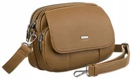 Torebki damskie - Torebka damska PU R-074-02 Beige - miniaturka - grafika 1