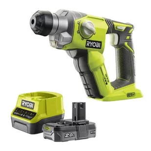 RYOBI Młotowiertarka R18SDS-0 + Akumulator RYOBI ONE+ RC18120-120 2Ah 18V + ładowarka - Młoty udarowe - miniaturka - grafika 1
