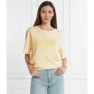 Koszulki i topy damskie - BOSS ORANGE T-shirt | Relaxed fit - miniaturka - grafika 1
